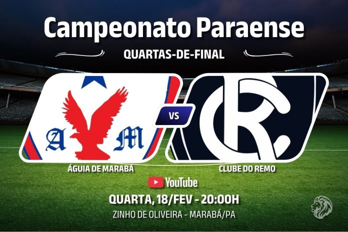 Águia de Marabá × Remo pelas quartas-de-final do Campeonato Paraense 2026