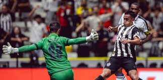 Atlético-MG 3×3 Remo (Marcelo Rangel e Marllon) – Foto: Pedro Souza