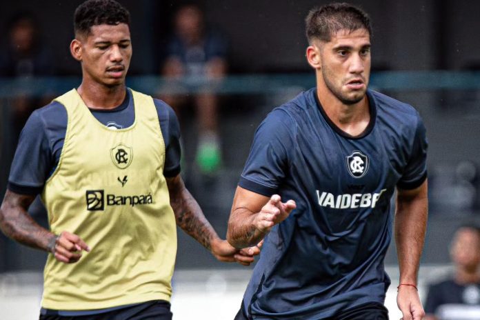 Marrony e Leonel Picco – Foto: Samara Miranda (Clube do Remo)