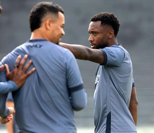 Patrick de Paula, Yago Pikachu e Sávio – Foto: Samara Miranda (Clube do Remo)