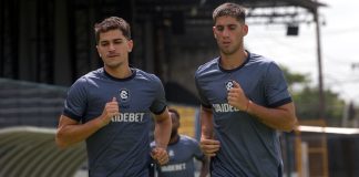 Remo ativa modo “Série A” e vai com força máxima contra o Águia Vitor Bueno e Leonel Picco – Foto: Samara Miranda (Clube do Remo)