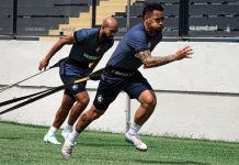 Zé Welison e Yago Pikachu – Foto: Samara Miranda (Clube do Remo)