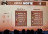 Chaveamento da Copa Norte 2026 – Foto: Márcio Menezes