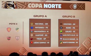 CBF divulga grupos da 1ª fase da Copa Norte Chaveamento da Copa Norte 2026 – Foto: Márcio Menezes