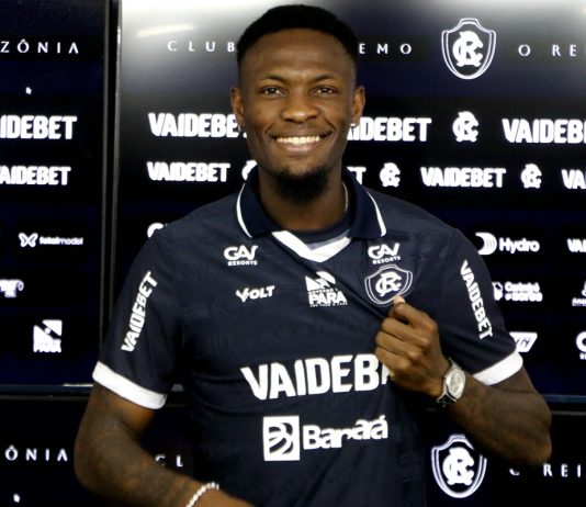 Tchamba é convocado pela Seleção de Camarões para jogos das Eliminatórias Duplexe Tchamba – Foto: Adriano Nascimento (O Liberal)
