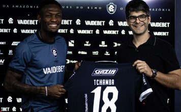 Duplexe Tchamba e Luís Vagner Vivian – Foto: Raul Martins (Clube do Remo)