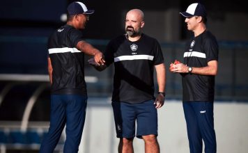 Felipe Surian, Flávio Garcia e Léo Condé – Foto: Raul Martins (Clube do Remo)