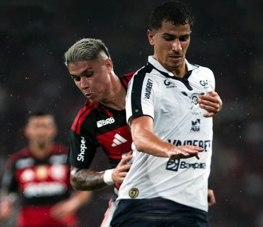 Vitor Bueno vê pontos positivos contra o Flamengo-RJ, mas diz que Remo precisa “começar a ganhar” Flamengo-RJ 3×0 Remo (Vitor Bueno) – Foto: Raul Martins (Clube do Remo)