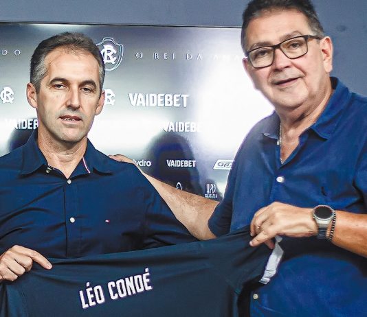Léo Condé e Antônio Carlos Teixeira (Tonhão) – Foto: Raul Martins (Clube do Remo)