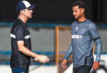 Léo Condé e Zé Ricardo – Foto: Samara Miranda (Clube do Remo)