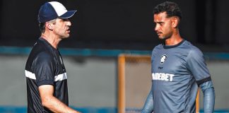 Léo Condé e Zé Ricardo – Foto: Samara Miranda (Clube do Remo)