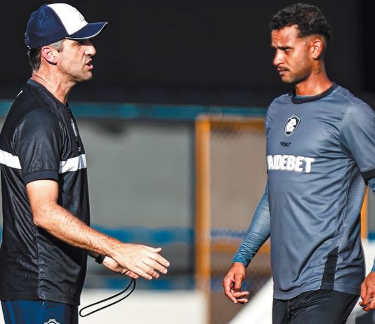 Léo Condé e Zé Ricardo – Foto: Samara Miranda (Clube do Remo)