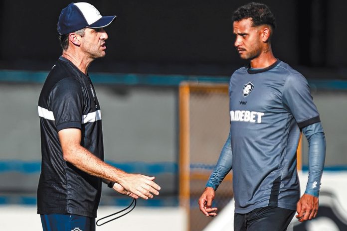 Léo Condé e Zé Ricardo – Foto: Samara Miranda (Clube do Remo)