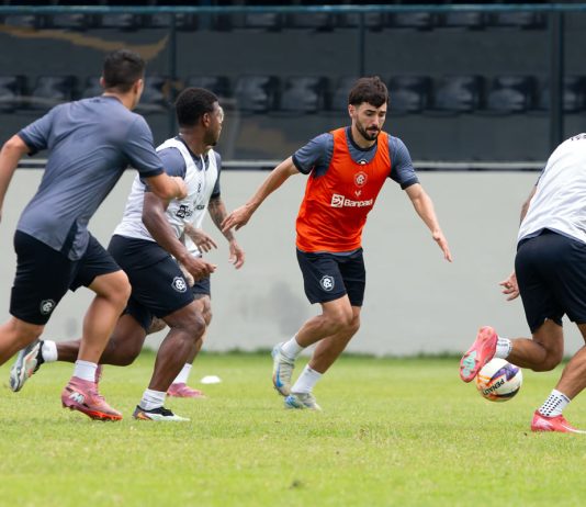 Mayk, Jaderson, Diego Hernandez, Gabriel Taliari e Marcelinho – Foto: Samara Miranda (Clube do Remo)