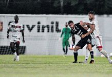 Leão em noite de preguiça Porto Velho-RO 2×1 Remo (Tassano) – Foto: Raul Martins (Clube do Remo)