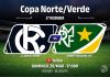 Assista ao vivo a Copa Norte/Verde 2026: Remo × Monte Roraima-RR Remo × Monte Roraima-RR, pela 2ª rodada da Copa Norte/Verde 2026