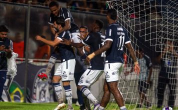 Remo 1×1 Monte Roraima-RR (Gabriel Taliari, Kayky, Duplexe Tchamba e Alef Manga) – Foto: Samara Miranda (Clube do Remo)