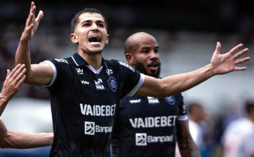 Remo 4×1 Bahia-BA (Vitor Bueno e Patrick) – Foto: Samara Miranda (Clube do Remo)