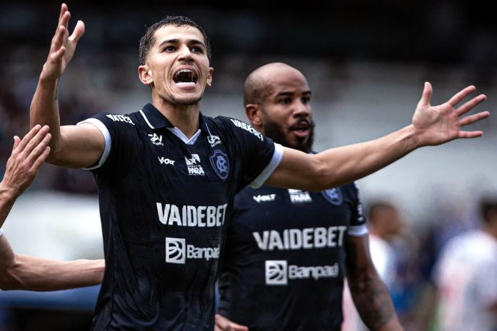 Remo 4×1 Bahia-BA (Vitor Bueno e Patrick) – Foto: Samara Miranda (Clube do Remo) Remo 4×1 Bahia-BA (Vitor Bueno e Patrick) – Foto: Samara Miranda (Clube do Remo)