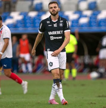 Agora no Remo, Gabriel Poveda quer repetir sucesso com Léo Condé Remo 4×1 Bahia-BA (Gabriel Poveda) – Foto: Samara Miranda (Clube do Remo)