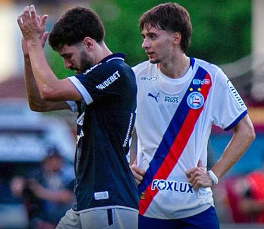 Em jejum, Taliari reencontra Bahia-BA com boas lembranças dos gols no primeiro turno Remo 4×1 Bahia-BA (Gabriel Taliari) – Foto: Andrey Siqueira