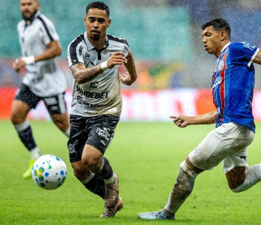 Remo reencontra Bahia-BA em meio a sequências opostas no Brasileirão Bahia-BA 1×3 Remo (Yago Pikachu) – Foto: Jhony Pinho
