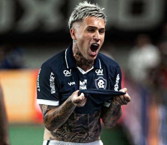 Diego Hernandez se aproxima do Peñarol-URU após saída do Remo e retorno ao Botafogo-RJ Diego Hernandez – Foto: Samara Miranda (Clube do Remo)