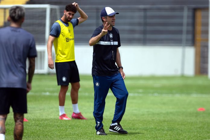 Diego Hernandez, Léo Andrade e Léo Condé – Foto: Samara Miranda (Clube do Remo)