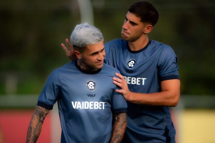 Diego Hernandez e Leonel Picco – Foto: Raul Martins (Clube do Remo) Diego Hernandez e Leonel Picco – Foto: Raul Martins (Clube do Remo)