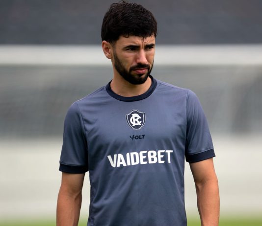 Gabriel Taliari evolui fisicamente, mas deve voltar só contra o São Paulo-SP Gabriel Taliari – Foto: Samara Miranda (Clube do Remo)