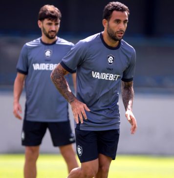 Gabriel Taliari e Marcelinho – Foto: Samara Miranda (Clube do Remo)