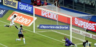 Atacante se explica após perder gol inacreditável: “Poderia ter dominado” Grêmio-RS 0×0 Remo (Gabriel Taliari) – Foto: Rafael Favero