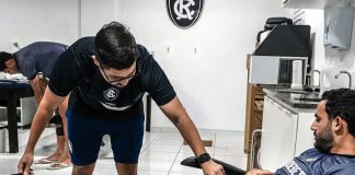 Fisioterapia do Remo evolui com tecnologia e reforça cuidado com atletas Marcelinho – Foto: Samara Miranda (Clube do Remo)