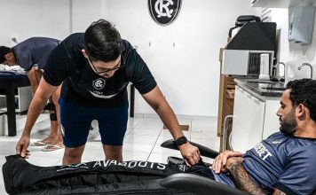 Fisioterapia do Remo evolui com tecnologia e reforça cuidado com atletas Marcelinho – Foto: Samara Miranda (Clube do Remo)