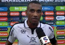 Marllon celebra atuação do Remo e valoriza empate com Grêmio-RS: “Brigar ponto a ponto” Marllon – Foto: Reprodução (Premiere)