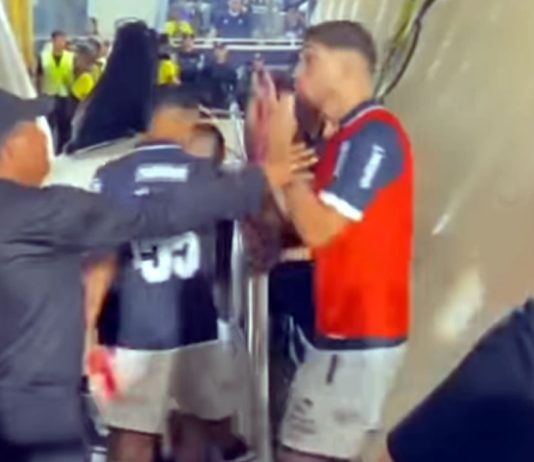 Remo 0×1 Cruzeiro-MG (Tassano) – Foto: Reprodução (redes sociais)