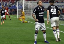 “Muito feliz por voltar a ser titular”, comemora Diego Hernandez Remo 1×0 Amazonas-AM (Yago Pikachu, Diego Hernandez e Gabriel Poveda) – Foto: Mauro Ângelo (Diário do Pará)