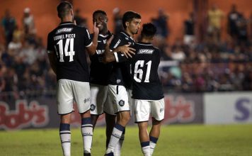 Remo 2×1 Galvez-AC (Leonel Picco, Patrick de Paula, Franco Catarozzi e Tico) – Foto: Samara Miranda (Clube do Remo)
