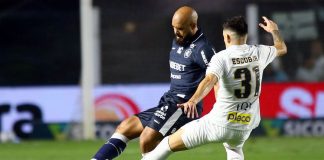 Santos-SP 2×0 Remo (Zé Welison) – Foto: Maurício de Souza