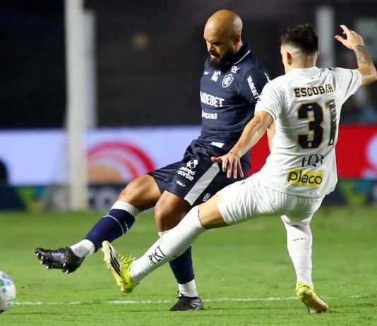 Santos-SP 2×0 Remo (Zé Welison) – Foto: Maurício de Souza