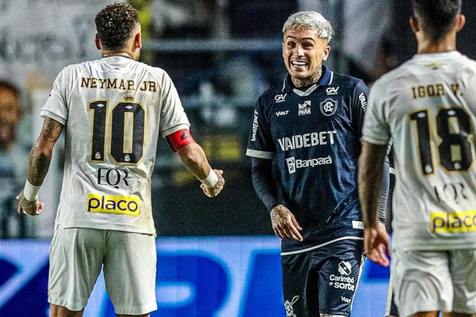 Santos-SP 2×0 Remo (Diego Hernandez) – Foto: Raul Martins (Clube do Remo) Santos-SP 2×0 Remo (Diego Hernandez) – Foto: Raul Martins (Clube do Remo)