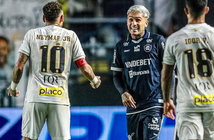 Remo vai enfrentar o Santos-SP nas oitavas da Copa do Brasil Santos-SP 2×0 Remo (Diego Hernandez) – Foto: Raul Martins (Clube do Remo)