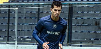 Léo Condé indica retorno de Vitor Bueno contra Red Bull Bragantino-SP Vitor Bueno – Foto: Samara Miranda (Clube do Remo)