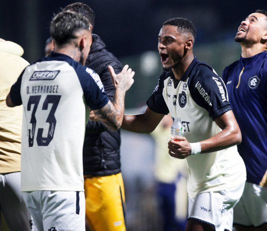 Chapecoense-SC 2×3 Remo (Diego Hernandez, Jajá e Yago Pikachu) – Foto: Raul Martins (Clube do Remo)
