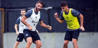 Panagiotis Tachtsidis e Leonel Picco – Foto: Samara Miranda (Clube do Remo)