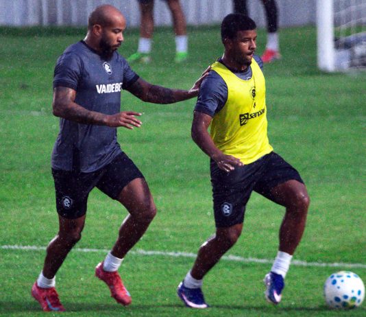 Leão recebe o São Paulo-SP no último jogo antes da pausa para a Copa do Mundo Patrick e Jaderson – Foto: Samara Miranda (Clube do Remo)