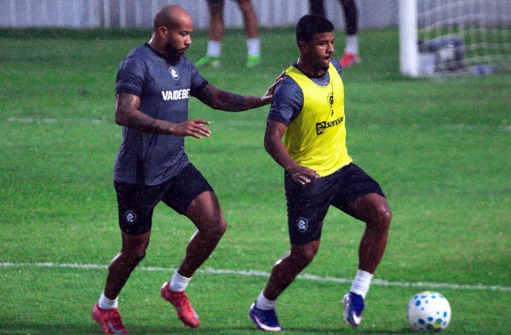 Leão recebe o São Paulo-SP no último jogo antes da pausa para a Copa do Mundo Patrick e Jaderson – Foto: Samara Miranda (Clube do Remo)