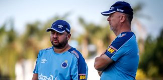Rafael Vieira e Mano Menezes – Foto: Vinnícius Silva (Cruzeiro-MG)