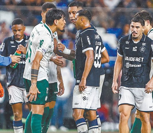 Remo 1×1 Palmeiras-SP (Jajá, Alef Manga, Zé Ricardo e Mayk) – Foto: Thiago Gomes (O Liberal)