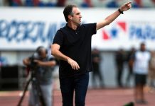 Léo Condé admite que o Remo não jogou bem e critica arbitragem: “Confusa” Remo 1×2 Athletico-PR (Léo Condé) – Foto: Samara Miranda (Clube do Remo)